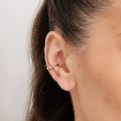 PIERCING DE PRESSÃO BANHADO A PLATINA