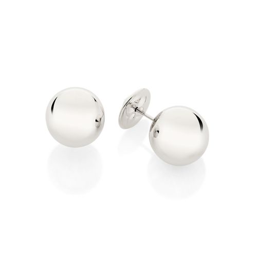 BRINCO BOLA BANHADO A PLATINA