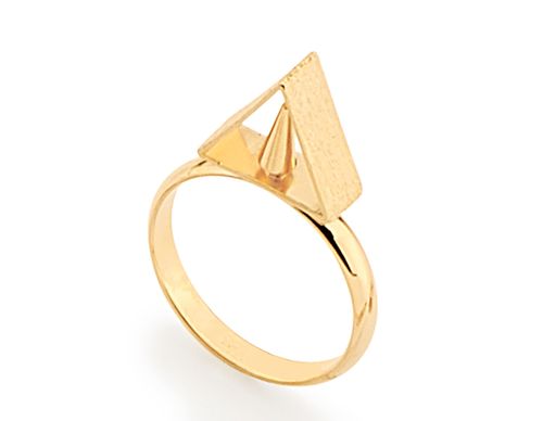 Anéis  JOIA BANHADA OURO 18K
