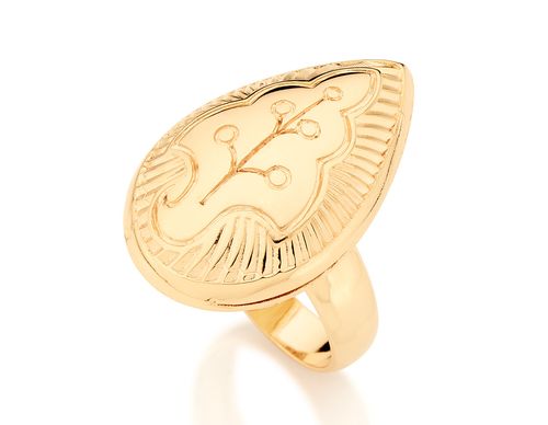 Anéis  JOIA BANHADA OURO 18K