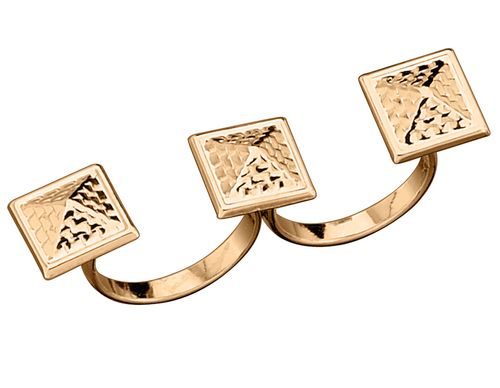 ANEL AJUSTÁVEL BANHADO A OURO 18K