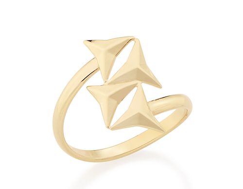 Anéis  JOIA BANHADA OURO 18K