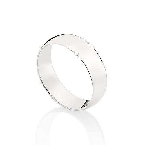 ALIANÇA BANHADA A PLATINA