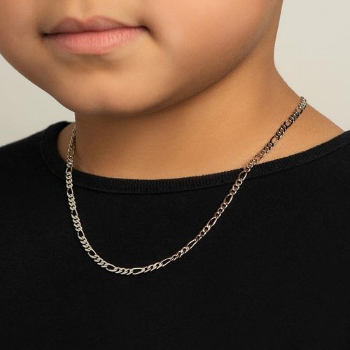 CORDÃO INFANTIL BANHADO A PLATINA