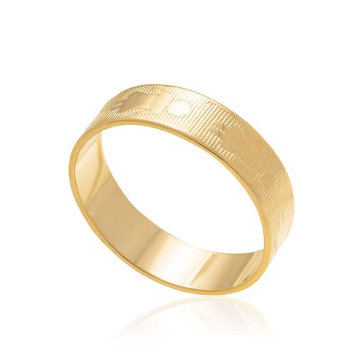 ANEL BANHADO A OURO 18K