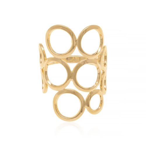 ANEL BANHADO A OURO 18K