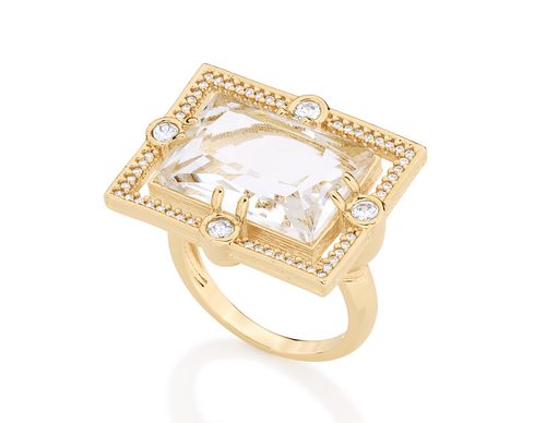 Anéis  JOIA BANHADA OURO 18K