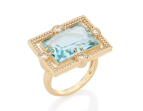 Anéis  JOIA BANHADA OURO 18K