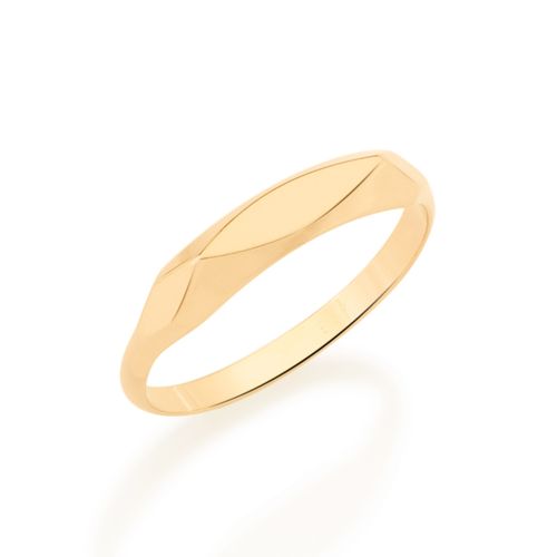 ANEL SKINNY RING BANHADO A OURO 18K