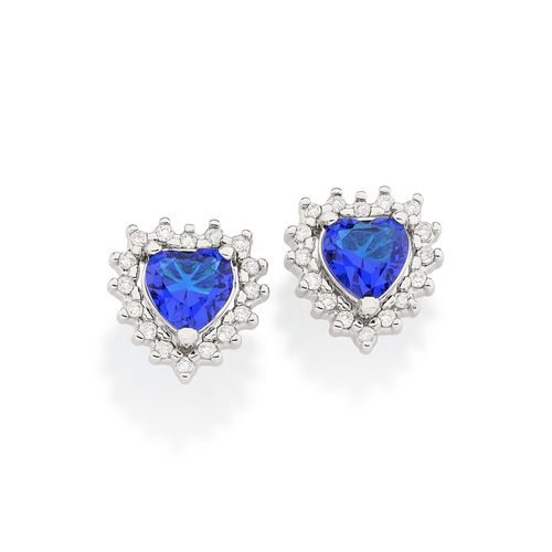 BRINCO CORAÇÃO BANHADO A PLATINA