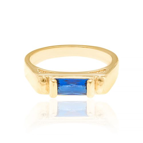 ANEL INFANTIL BANHADO A OURO 18K