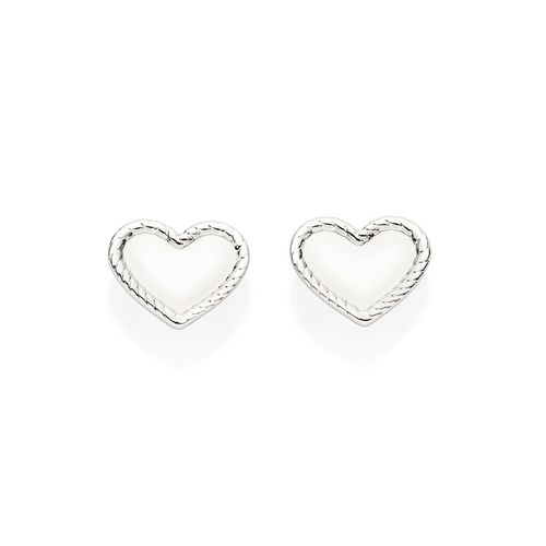 BRINCO CORAÇÃO BANHADO A PLATINA