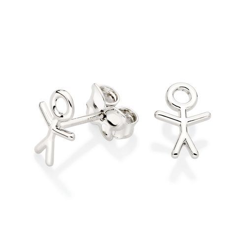 BRINCO MENINO PALITO BANHADO A PLATINA