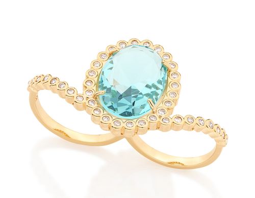 Anéis  JOIA BANHADA OURO 18K