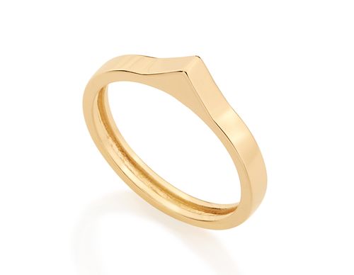 Anéis  JOIA BANHADA OURO 18K