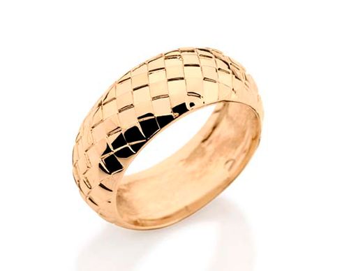 ANEL BANHADO A OURO 18K