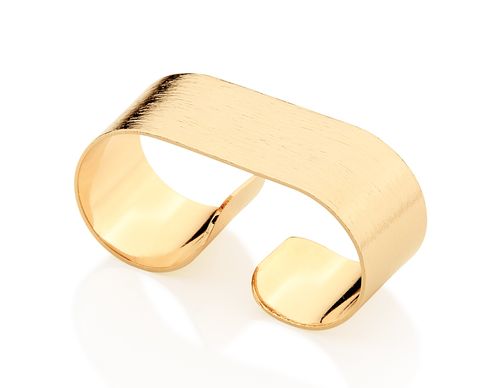 ANEL DUPLO BANHADO A OURO 18K