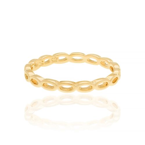 ALIANÇA BANHADA A OURO 18K
