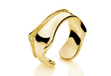 Anéis  JOIA BANHADA OURO 18K