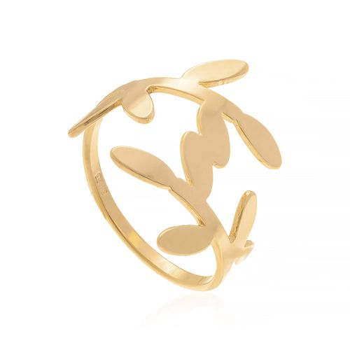 ANEL BANHADO A OURO 18K