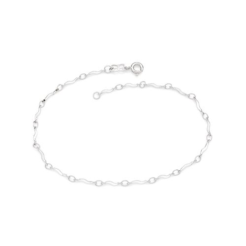 TORNOZELEIRA BANHADA A PLATINA