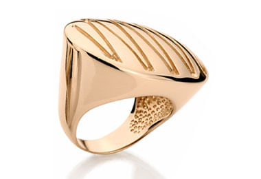Anéis  JOIA BANHADA OURO 18K