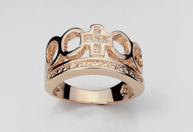 Anéis  JOIA BANHADA OURO 18K