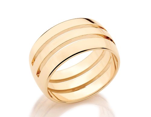 Anéis  JOIA BANHADA OURO 18K