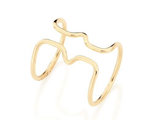 Anéis  JOIA BANHADA OURO 18K