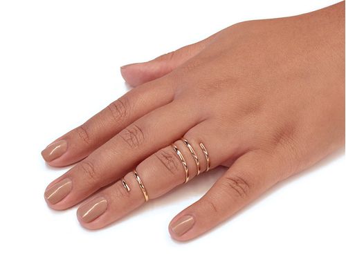 ANEL BANHADO A OURO 18K