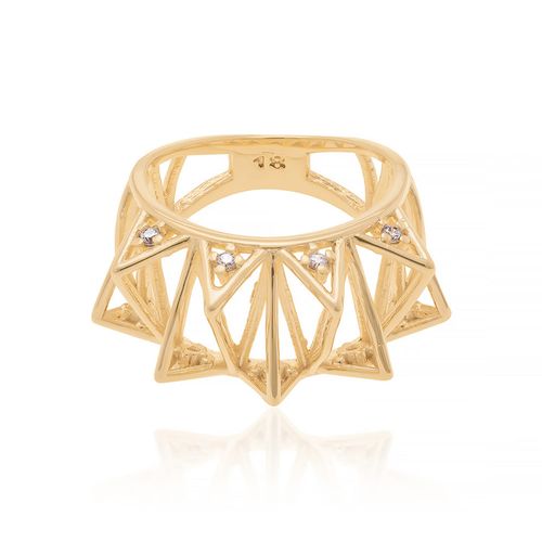Anéis  JOIA BANHADA OURO 18K