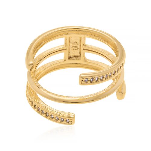 Anéis  JOIA BANHADA OURO 18K