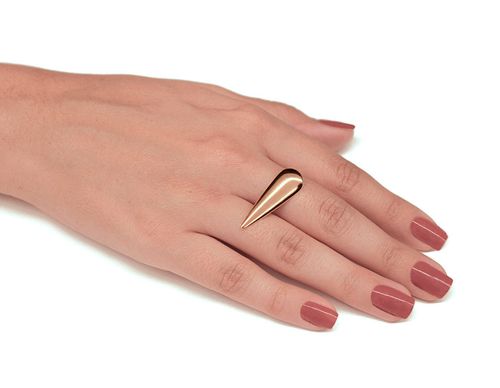 ANEL BANHADO A OURO 18K