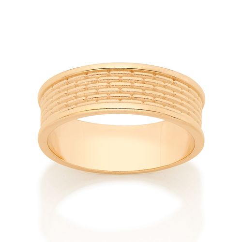 ANEL BANHADO A OURO 18K