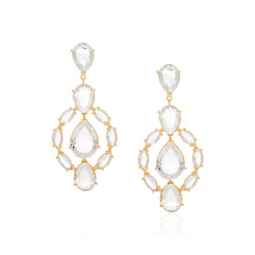 Brincos  JOIA BANHADA OURO 18K