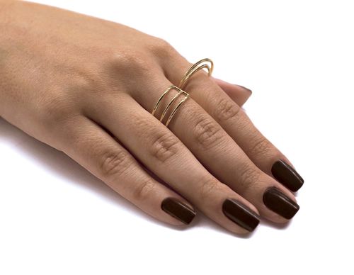 Anéis  JOIA BANHADA OURO 18K