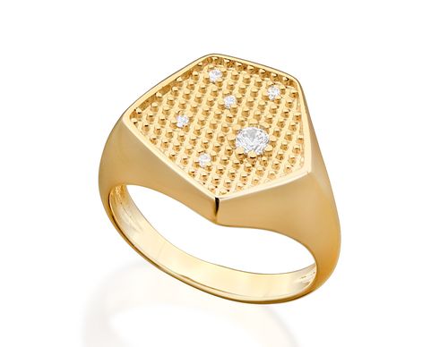 Anéis  JOIA BANHADA OURO 18K