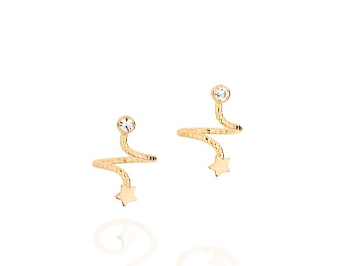 Brincos  JOIA BANHADA OURO 18K