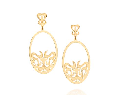 BRINCO BANHADO A OURO 18K