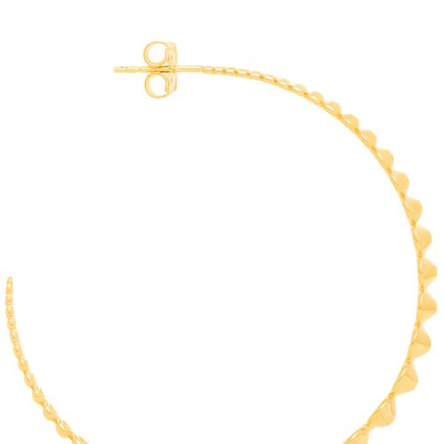 BRINCO BANHADO A OURO 18K ARGOLA