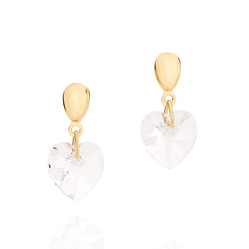 BRINCO BANHADO A OURO 18K COM CRISTAIS