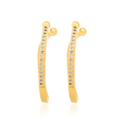 Brincos  JOIA BANHADA OURO 18K