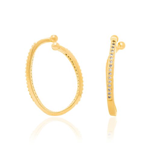 Brincos  JOIA BANHADA OURO 18K