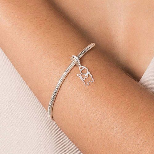 BERLOQUE GATO DE PRATA 925 COM ZIRCÔNIAS