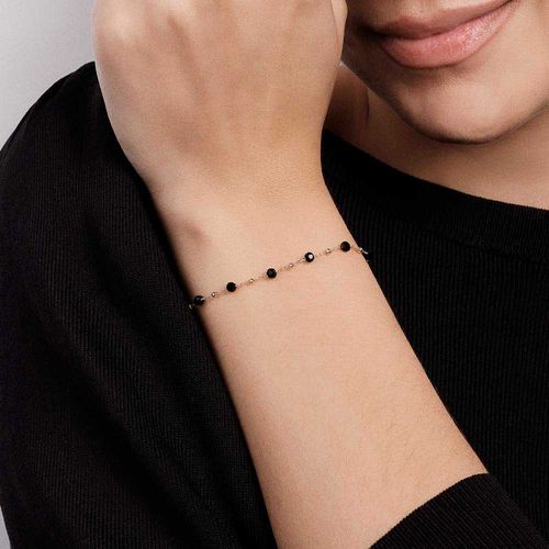 PULSEIRA BANHADA A OURO 18K COM CRISTAIS