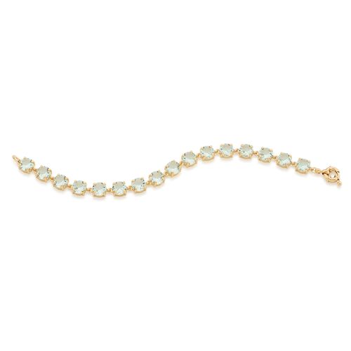 PULSEIRA BANHADA A OURO 18K COM CRISTAIS
