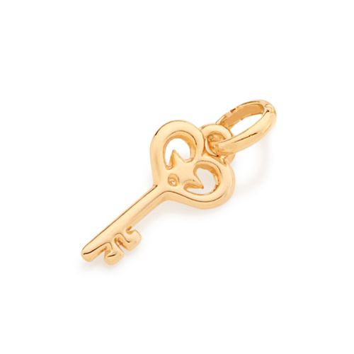 PINGENTE BANHADO A OURO 18K CHAVE