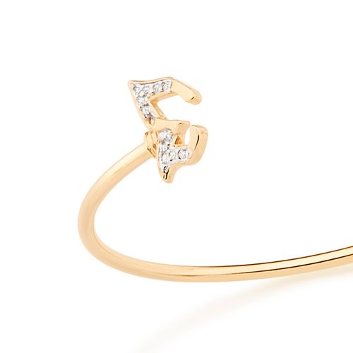 BRACELETE BANHADO A OURO 18K COM ASAS DE BORBOLETA