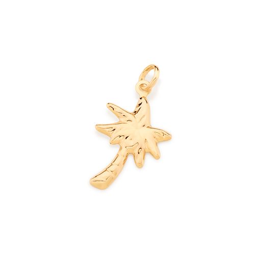 PINGENTE COQUEIRO BANHADO A OURO 18K