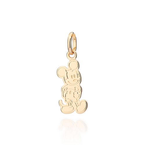PINGENTE MICKEY SKETCH BANHADO A OURO 18K